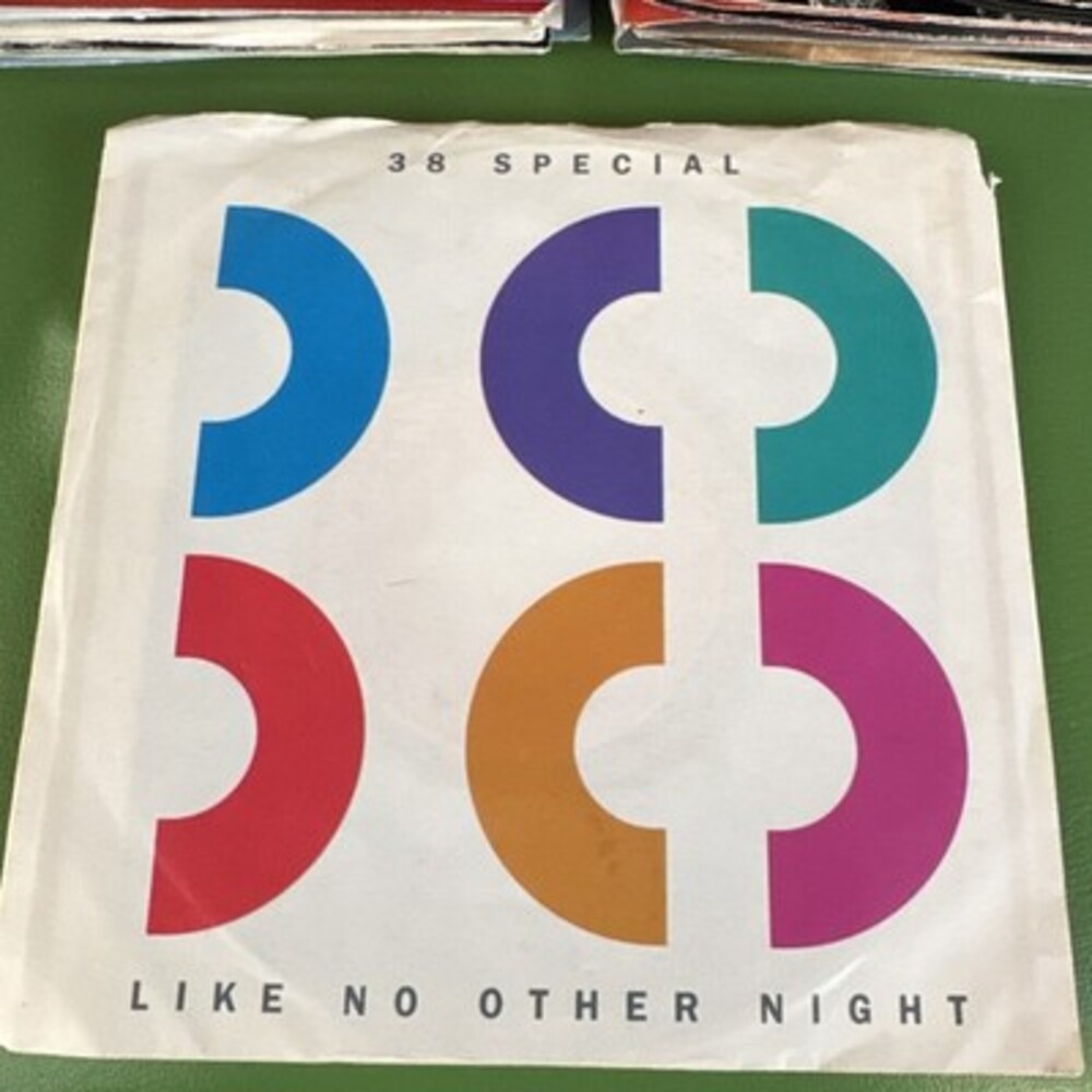 38 SPECIAL LIKE NO OTHER NIGHT - HEART'S ON FIRE 45RPM 7" RECORD AM RECORDS